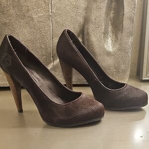Calvin Klein Jeans Espresso Heels